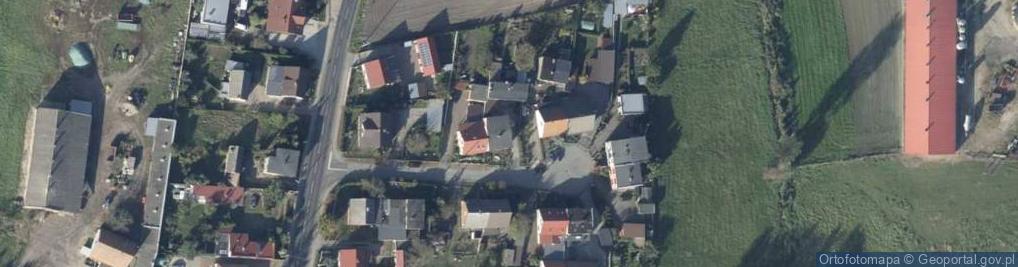 Zdjęcie satelitarne Zielona ul.