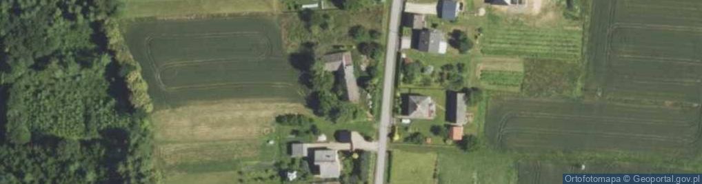 Zdjęcie satelitarne Zielona ul.