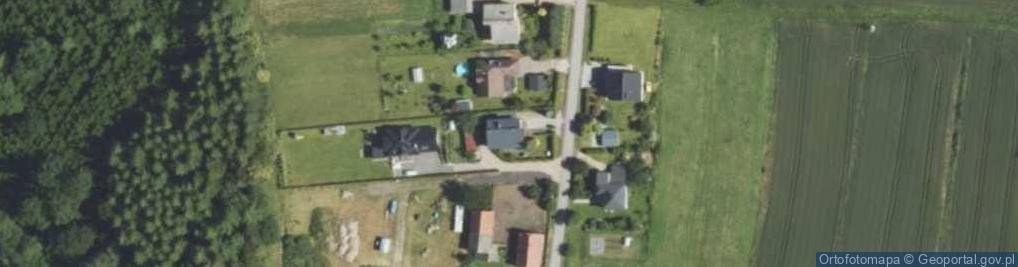 Zdjęcie satelitarne Zielona ul.