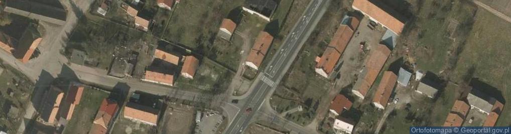 Zdjęcie satelitarne Zielona ul.