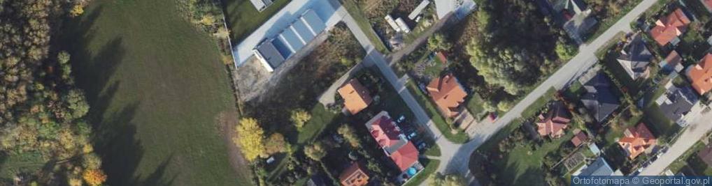 Zdjęcie satelitarne Zielone Zacisze ul.