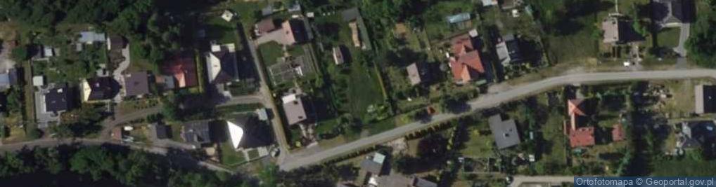 Zdjęcie satelitarne Zielona ul.