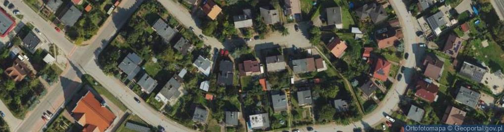 Zdjęcie satelitarne Zielona ul.