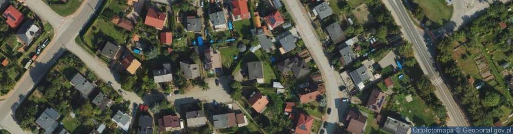 Zdjęcie satelitarne Zielona ul.