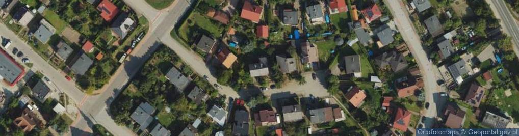 Zdjęcie satelitarne Zielona ul.