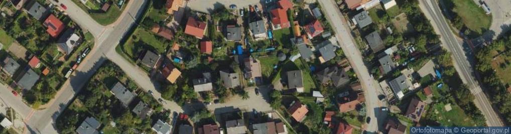 Zdjęcie satelitarne Zielona ul.