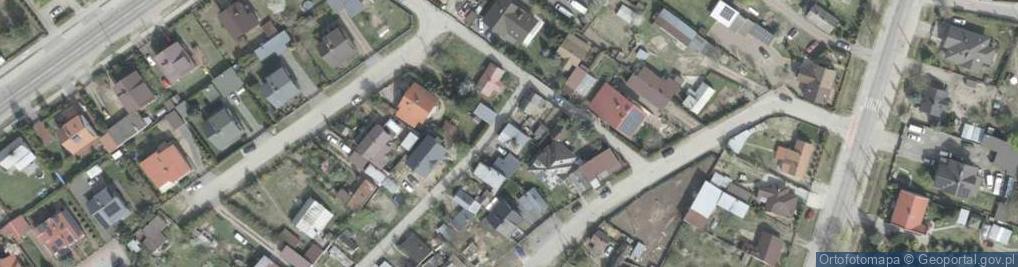 Zdjęcie satelitarne Zielona ul.