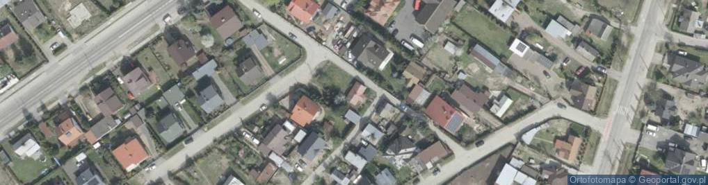 Zdjęcie satelitarne Zielona ul.