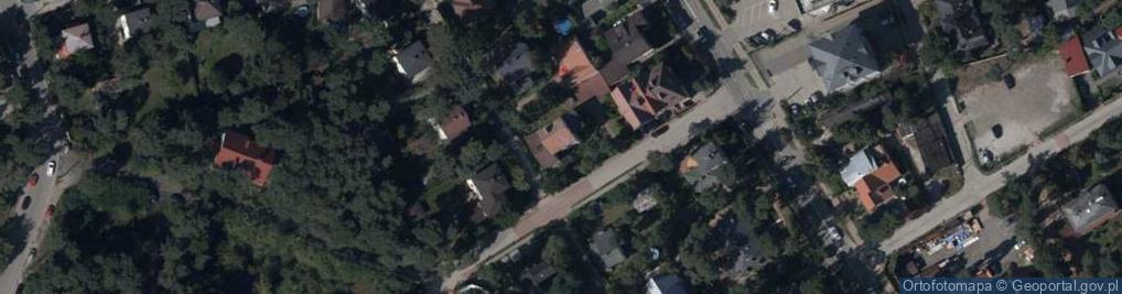 Zdjęcie satelitarne Zielna ul.