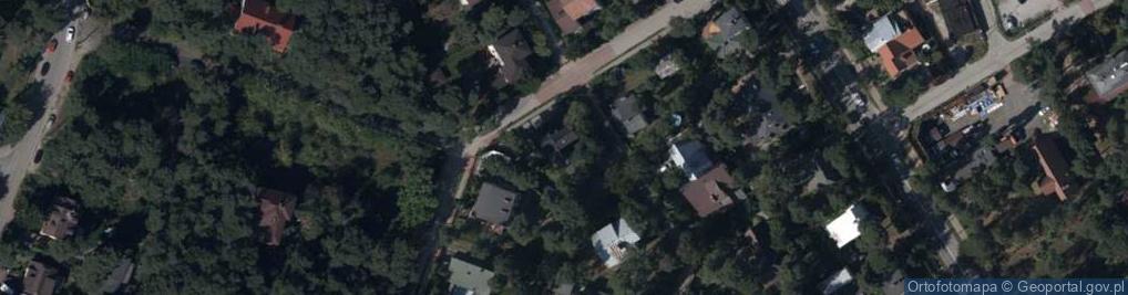 Zdjęcie satelitarne Zielna ul.