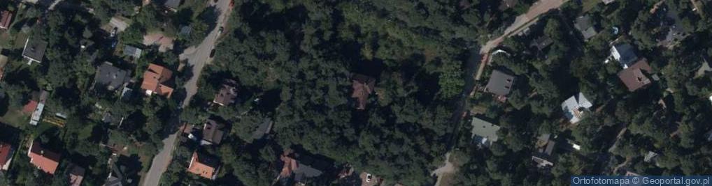Zdjęcie satelitarne Zielna ul.