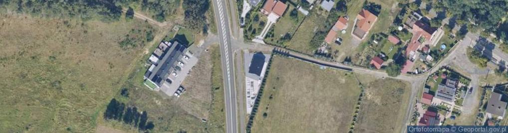 Zdjęcie satelitarne Zielona ul.