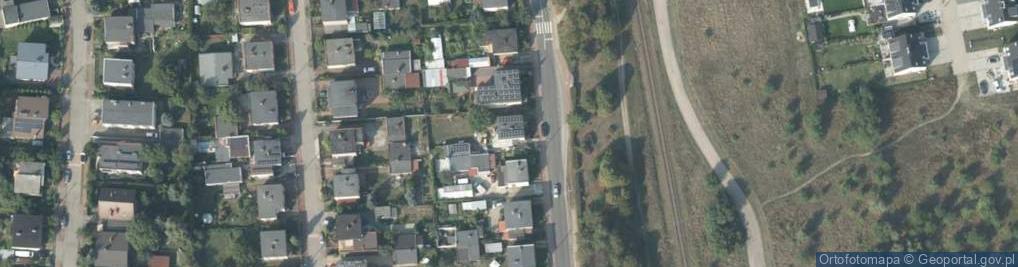 Zdjęcie satelitarne Zielona ul.