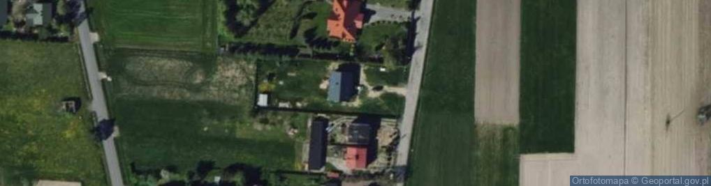 Zdjęcie satelitarne Zielona ul.