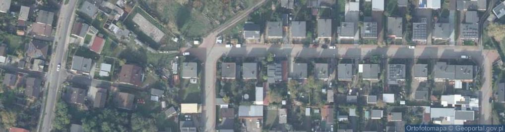 Zdjęcie satelitarne Zielona ul.
