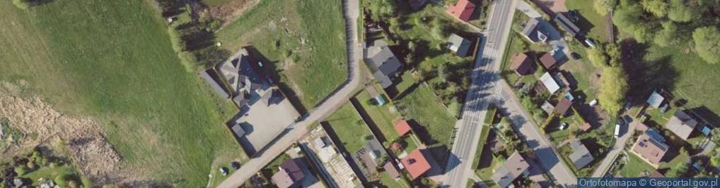 Zdjęcie satelitarne Zielona ul.