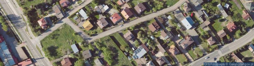 Zdjęcie satelitarne Zielona ul.