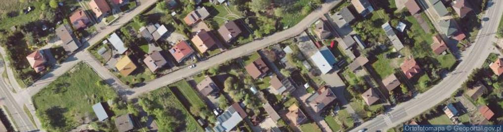 Zdjęcie satelitarne Zielona ul.