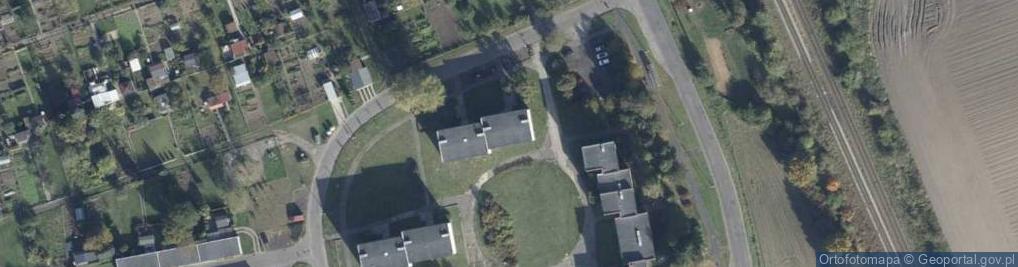 Zdjęcie satelitarne Zielona ul.