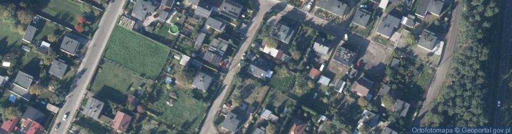 Zdjęcie satelitarne Zielona ul.