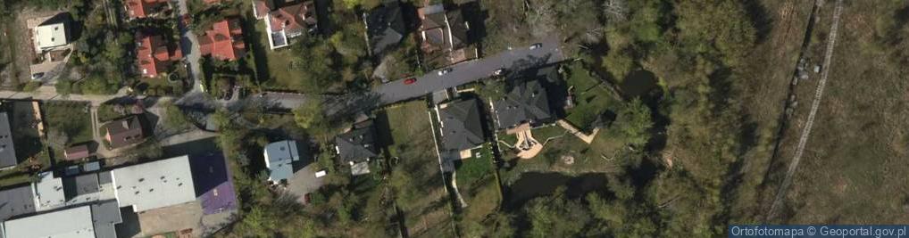 Zdjęcie satelitarne Zielona ul.