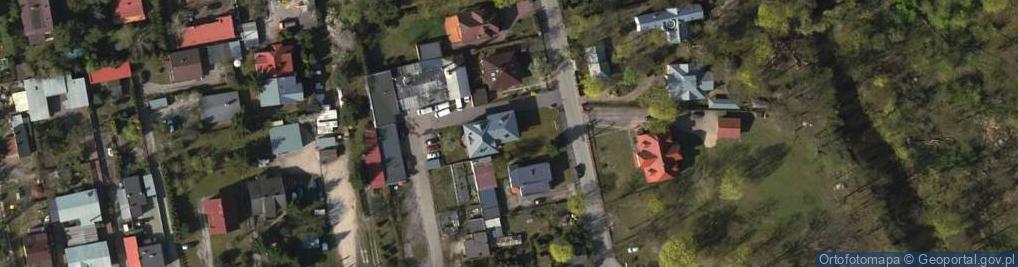 Zdjęcie satelitarne Zielona ul.