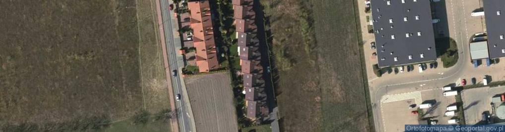 Zdjęcie satelitarne Zielony Sad ul.