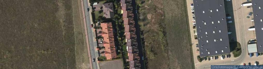 Zdjęcie satelitarne Zielony Sad ul.