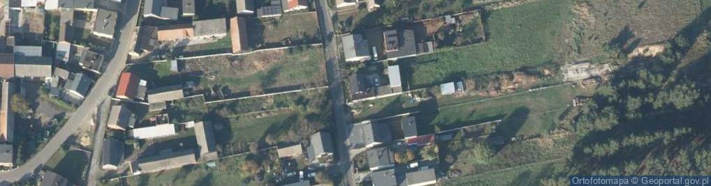Zdjęcie satelitarne Zielona ul.