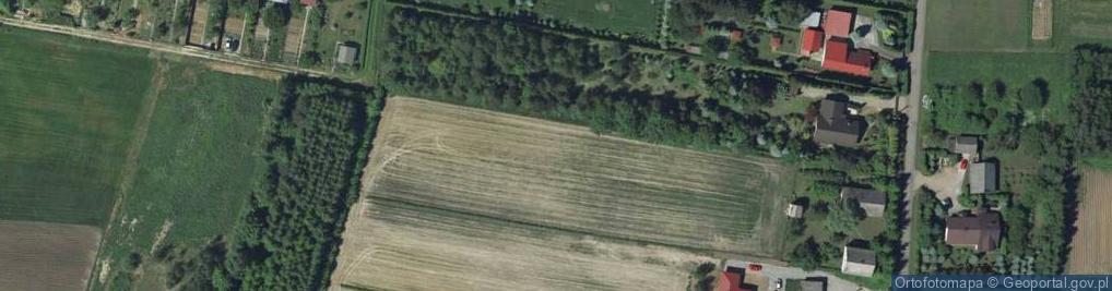 Zdjęcie satelitarne Zielone Zacisze ul.