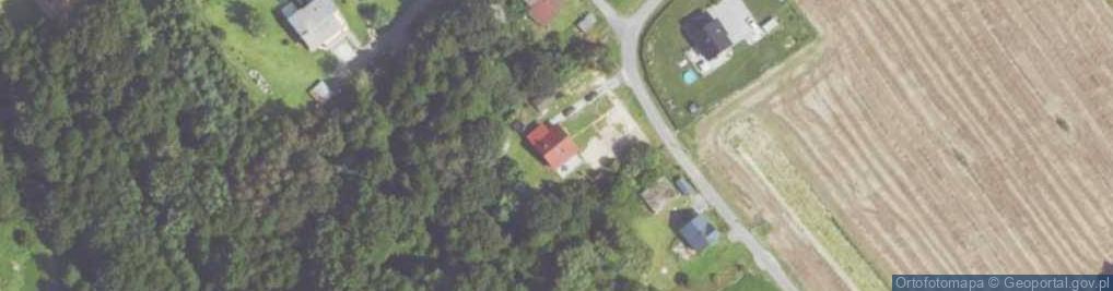 Zdjęcie satelitarne Zielona ul.