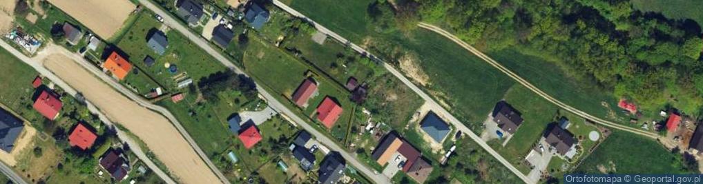Zdjęcie satelitarne Zielona ul.
