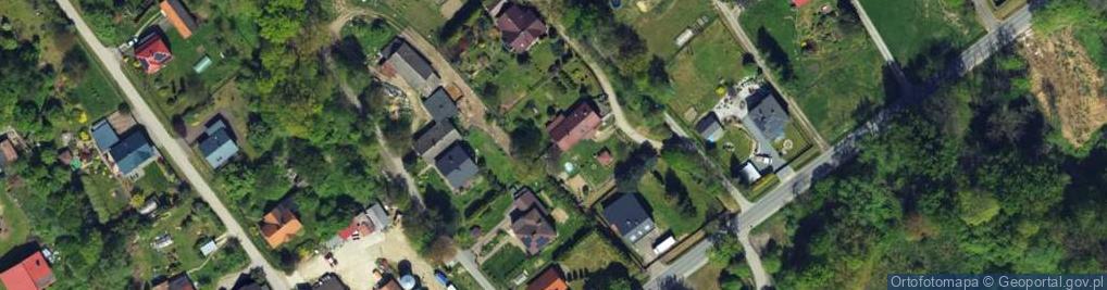 Zdjęcie satelitarne Zielona ul.