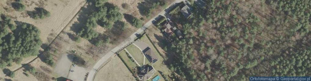 Zdjęcie satelitarne Zielona ul.