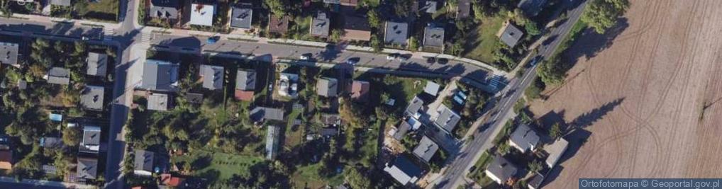 Zdjęcie satelitarne Zielona ul.