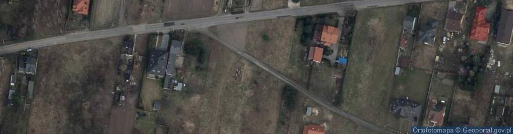 Zdjęcie satelitarne Zimna ul.
