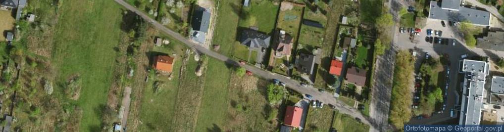 Zdjęcie satelitarne Zimna ul.