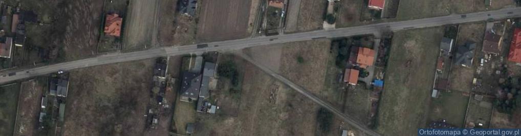 Zdjęcie satelitarne Zimna ul.