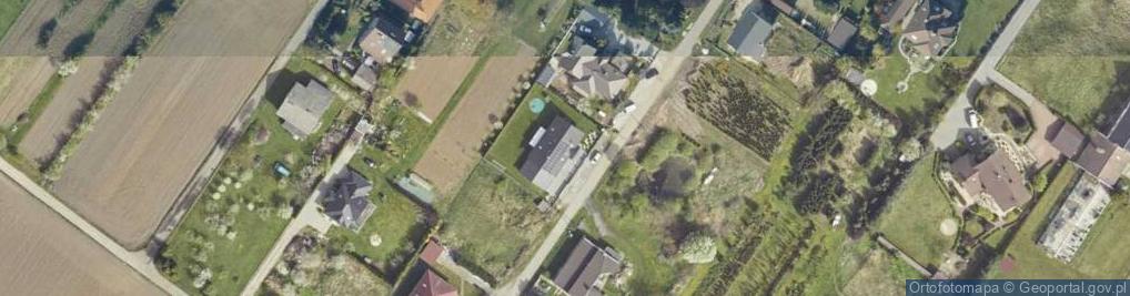 Zdjęcie satelitarne Zielona ul.