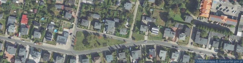 Zdjęcie satelitarne Zielona ul.