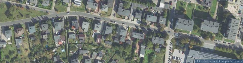 Zdjęcie satelitarne Zielona ul.