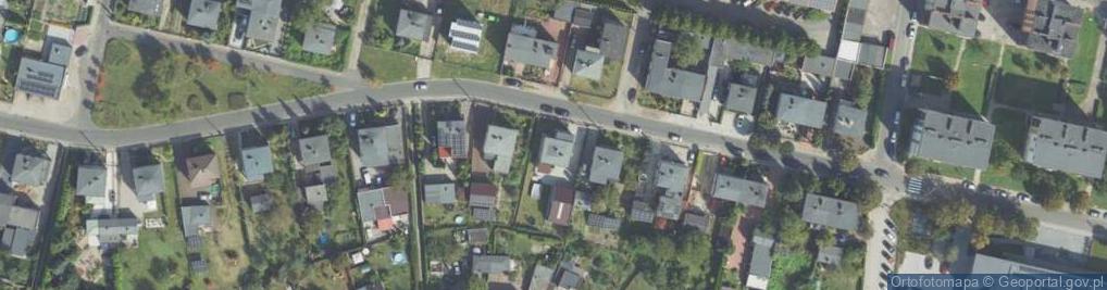 Zdjęcie satelitarne Zielona ul.