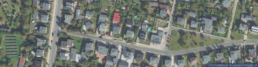Zdjęcie satelitarne Zielona ul.