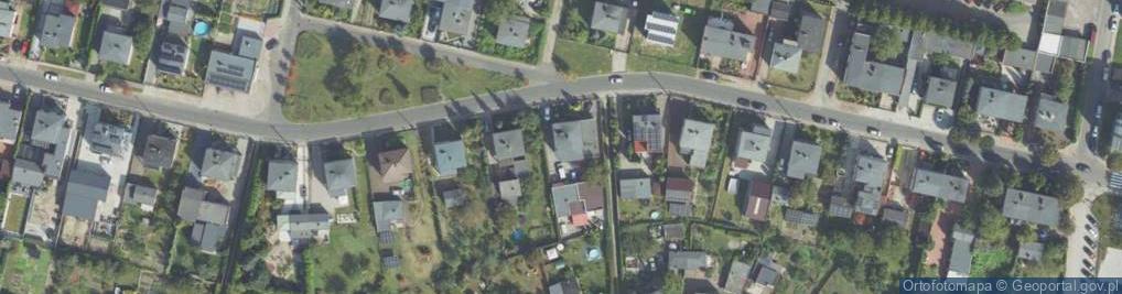 Zdjęcie satelitarne Zielona ul.