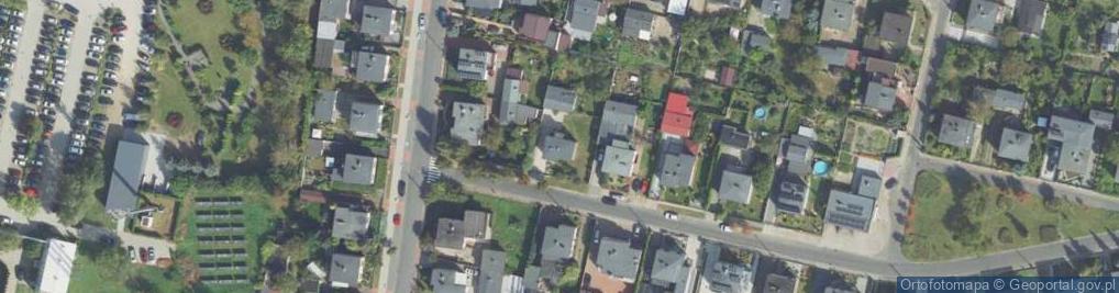 Zdjęcie satelitarne Zielona ul.