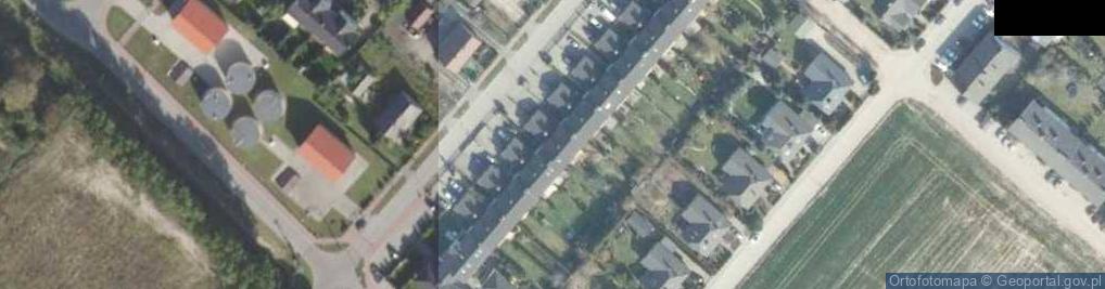 Zdjęcie satelitarne Zielarska ul.