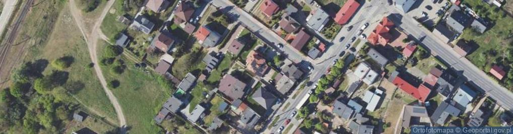 Zdjęcie satelitarne Zielona ul.