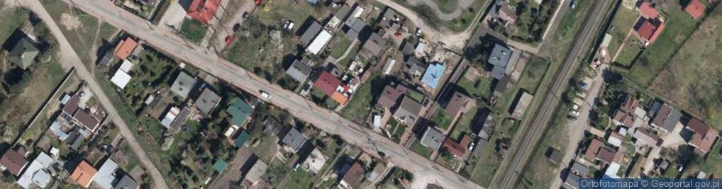 Zdjęcie satelitarne Zielona ul.