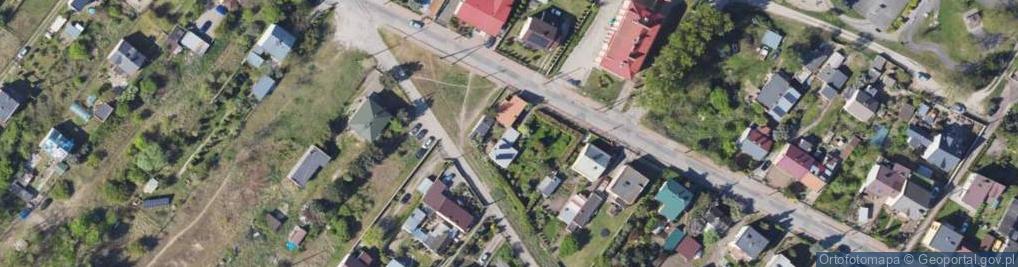 Zdjęcie satelitarne Zielona ul.