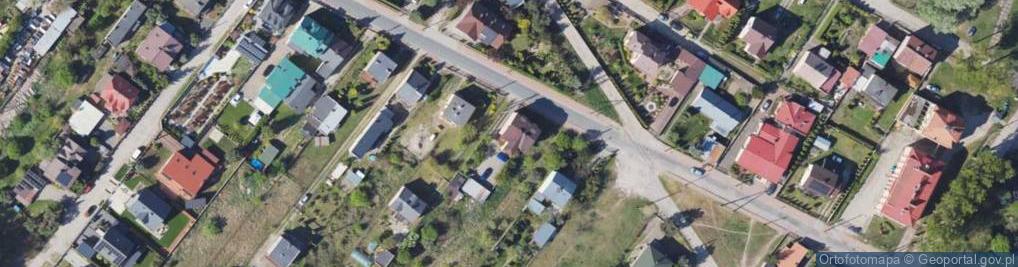 Zdjęcie satelitarne Zielona ul.
